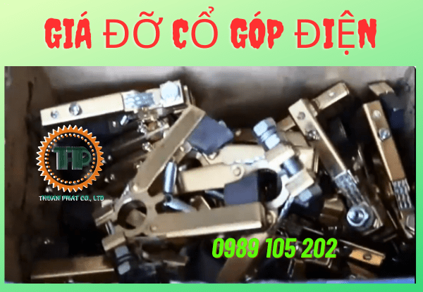 Chổi than dạng kẹp có lò xo Chổi than dạng kẹp có lò xo