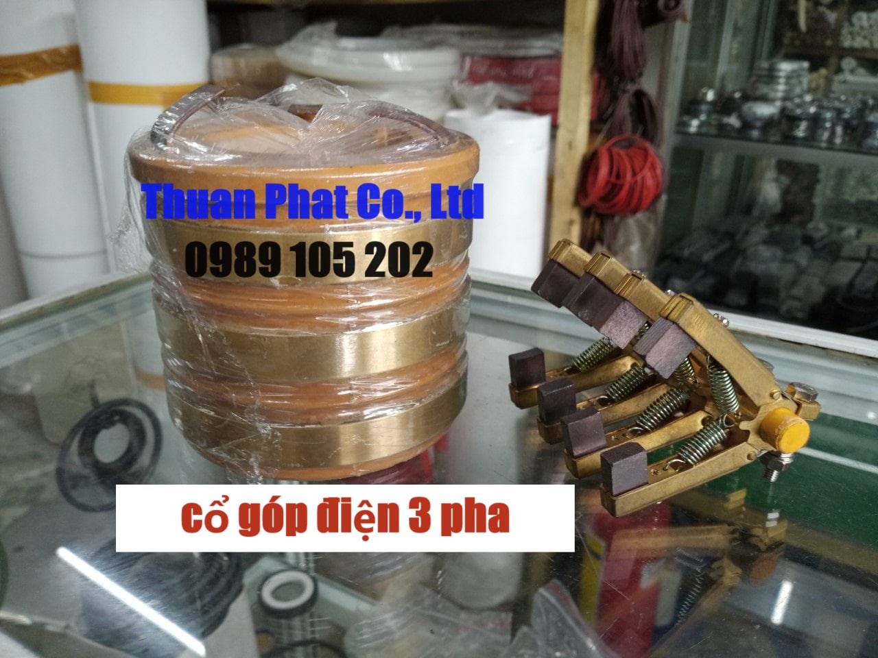 Cổ góp điện 3 pha Cổ góp điện 3 pha