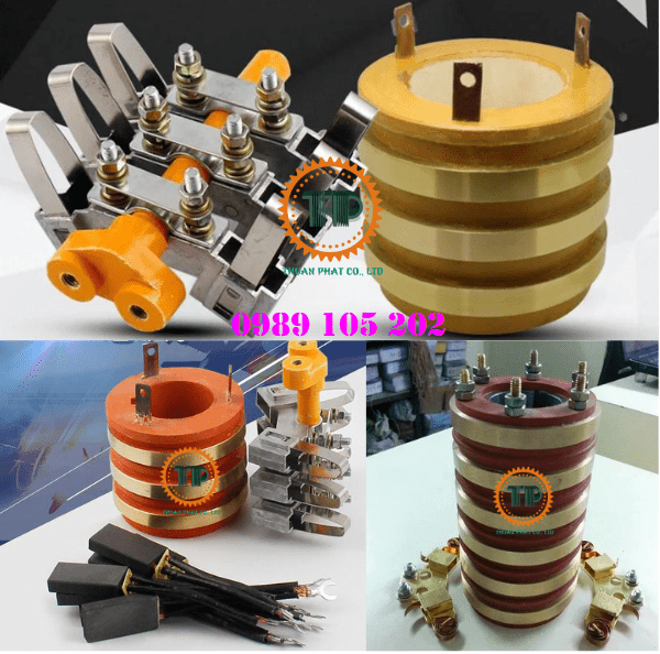 Cổ góp điện 3 pha dùng cho cầu trục Cổ góp điện 3 pha dùng cho cầu trục