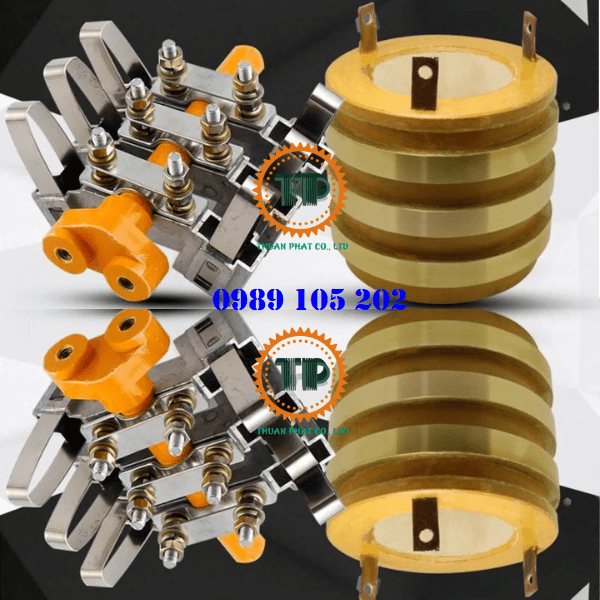 Cổ góp điện 3 pha dùng cho cầu trục Cổ góp điện 3 pha dùng cho cầu trục