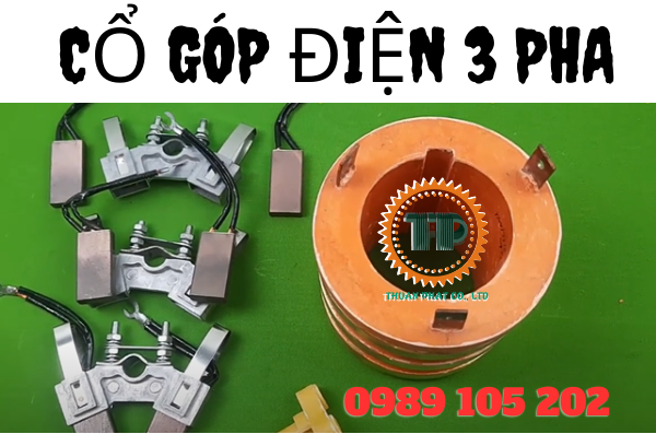 Cổ góp điện 3 pha cốt 75 Cổ góp điện 3 pha cốt 75