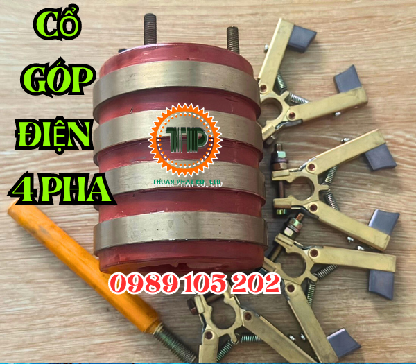 Bộ cổ góp điện 4 pha có cấu tạo đơn giản như thế nào? Bộ cổ góp điện 4 pha có cấu tạo đơn giản như thế nào?