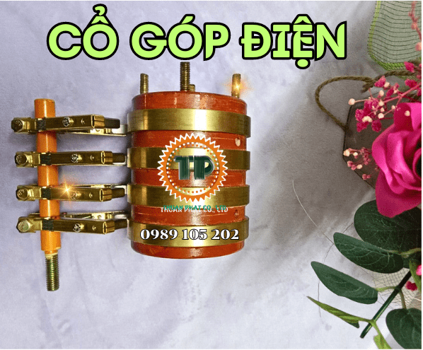 Cổ góp điện 4 pha Cổ góp điện 4 pha