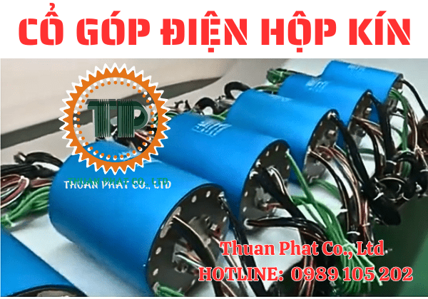 Cổ góp điện 4 pha hộp kín Cổ góp điện 4 pha hộp kín
