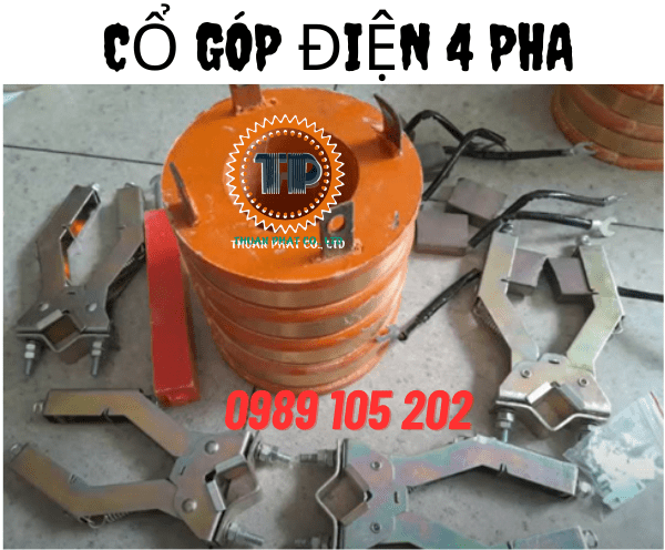 Giá cổ góp điện 4 pha Giá cổ góp điện 4 pha