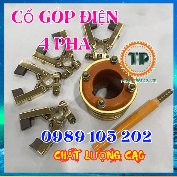 Phân loại cổ góp điện 4 pha Phân loại cổ góp điện 4 pha