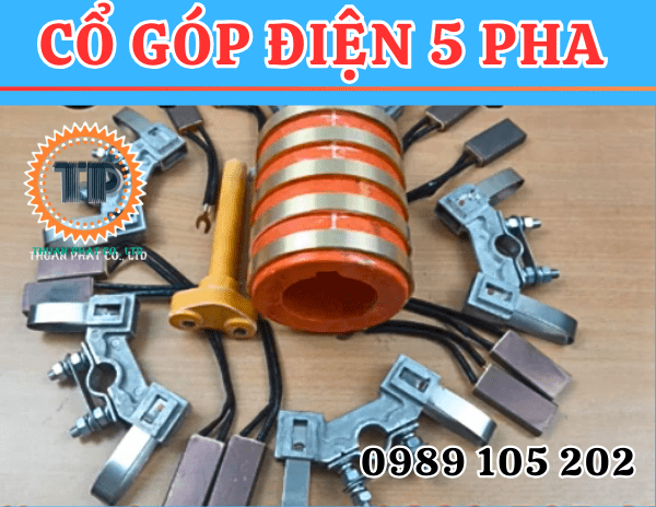 Cổ góp điện 5 cực dùng làm gì? Cổ góp điện 5 cực dùng làm gì?