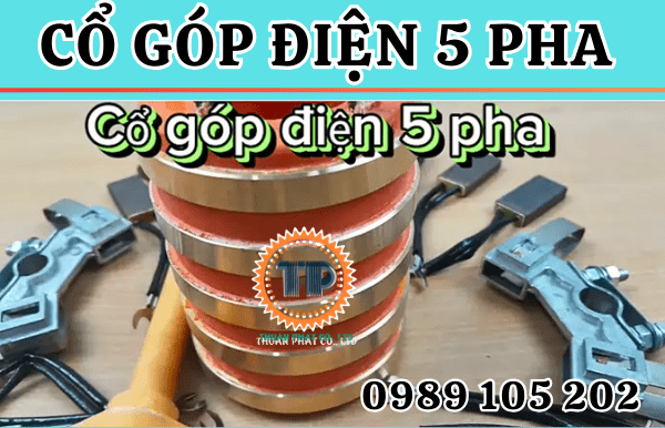 Cổ góp điện 5 cực dùng làm gì? Cổ góp điện 5 cực dùng làm gì?
