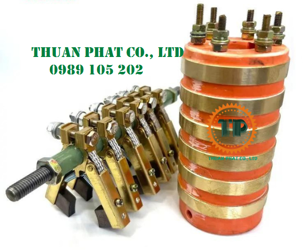 Cổ góp điện 6 pha Cổ góp điện 6 pha