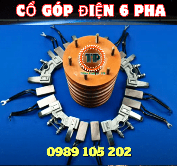 Cổ góp điện 6 pha như thế nào? Cổ góp điện 6 pha như thế nào?