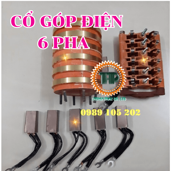 Cổ góp 6 pha - Cổ góp 6 vành Cổ góp 6 pha - Cổ góp 6 vành
