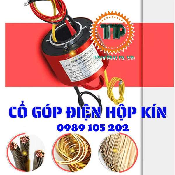 Cổ góp điện 8 pha hộp kín Cổ góp điện 8 pha hộp kín