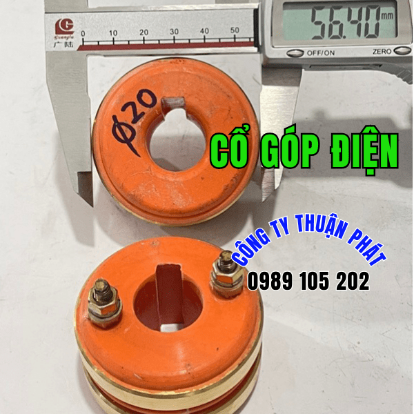 Cổ góp điện chổi than 2 pha có đường kính bao nhiêu? Cổ góp điện chổi than 2 pha có đường kính bao nhiêu?