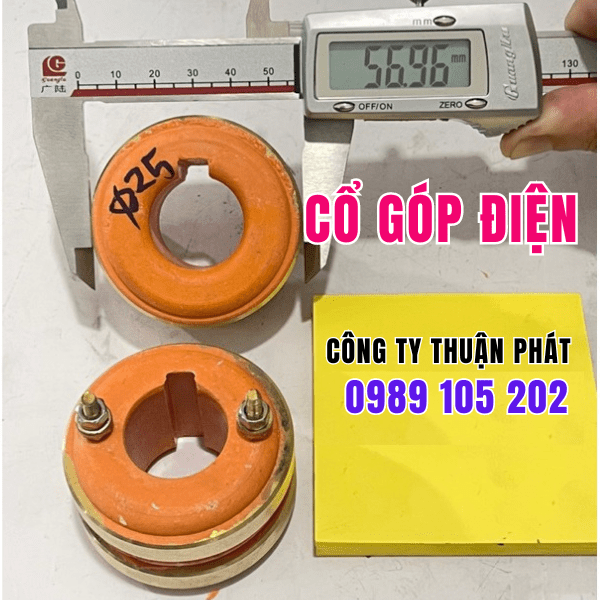 Cổ góp điện chổi than 2 pha có đường kính bao nhiêu? Cổ góp điện chổi than 2 pha có đường kính bao nhiêu?
