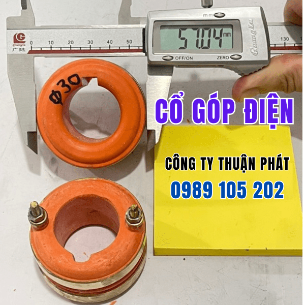 Cổ góp điện chổi than 2 pha có đường kính bao nhiêu? Cổ góp điện chổi than 2 pha có đường kính bao nhiêu?