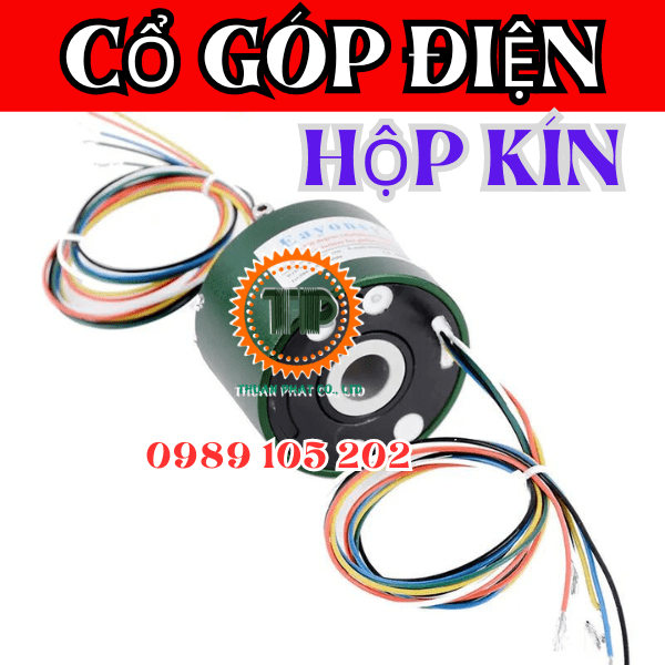Cổ góp điện hộp kín Cổ góp điện hộp kín