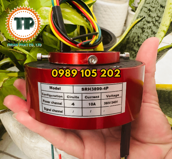 Cổ góp điện hộp kín 4 dây 10Ampe Cổ góp điện hộp kín 4 dây 10Ampe