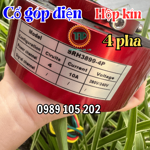 Cổ góp điện hộp kín 2 pha, 4 pha, 6 pha Cổ góp điện hộp kín 2 pha, 4 pha, 6 pha