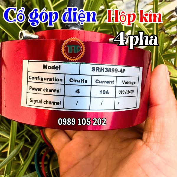 Cổ góp điện hộp kín 4 pha SRH-3899 Cổ góp điện hộp kín 4 pha SRH-3899