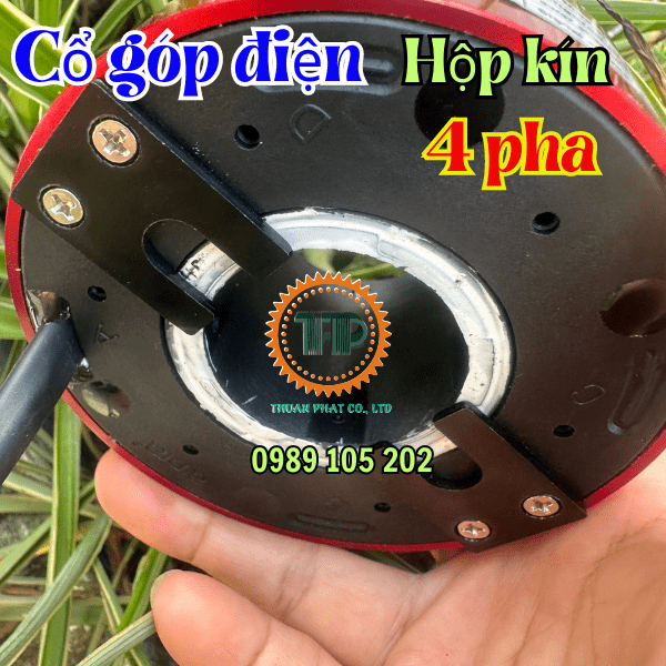 Cổ góp điện hộp kín 4 pha SRH-3899 Cổ góp điện hộp kín 4 pha SRH-3899