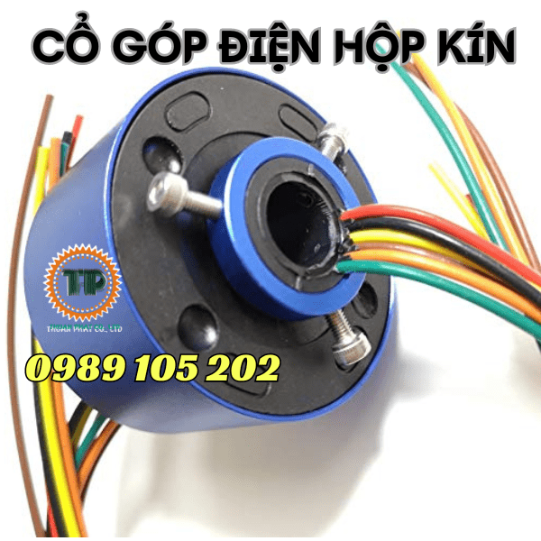 Cổ góp điện 5 pha hộp kín Cổ góp điện 5 pha hộp kín