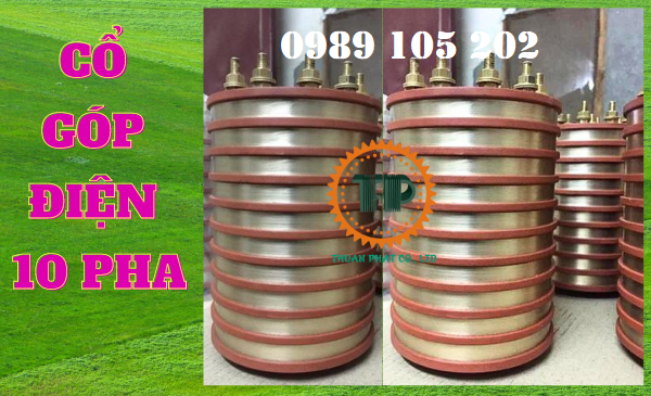 Cổ góp điện 10 pha Cổ góp điện 10 pha