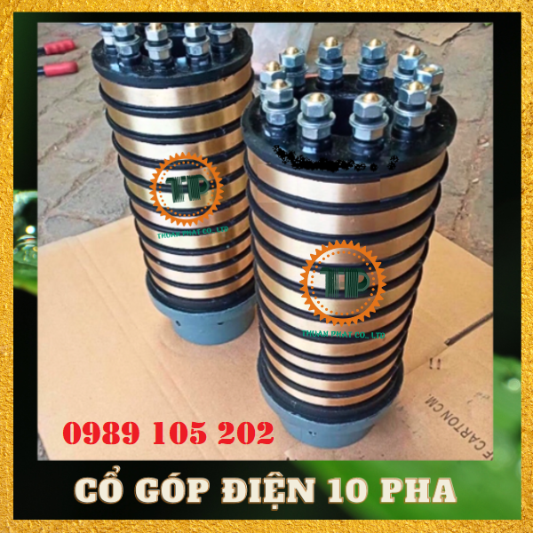 Cổ góp điện 10 pha Cổ góp điện 10 pha