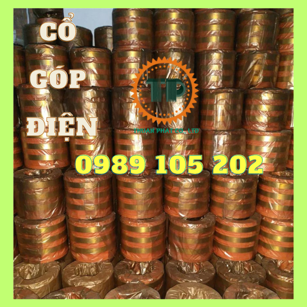 Cổ góp điện 3 cực Cổ góp điện 3 cực