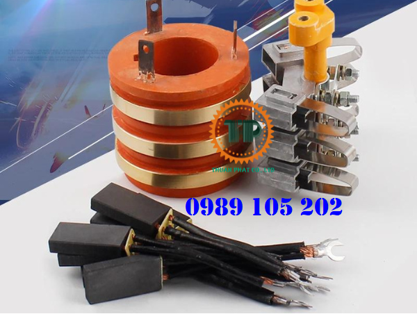 Cổ góp điện 3 vành trượt Cổ góp điện 3 vành trượt