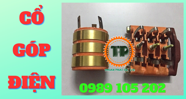 Cổ góp điện 3 pha Cổ góp điện 3 pha