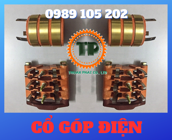 Cổ góp điện 3 pha Cổ góp điện 3 pha