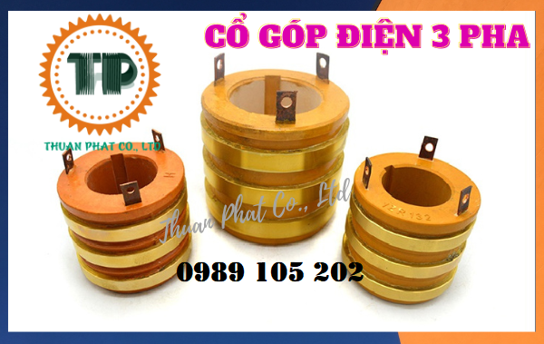 Cổ góp chổi than 3 pha Cổ góp chổi than 3 pha