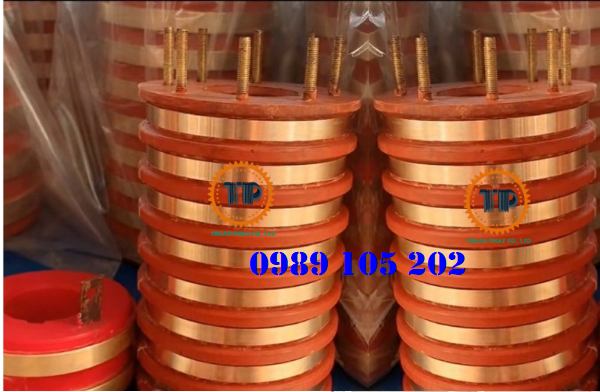 Cổ góp điện 6 pha Cổ góp điện 6 pha