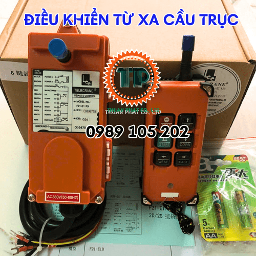 Điều khiển cầu trục 4 nút F21-E1B Điều khiển cầu trục 4 nút F21-E1B