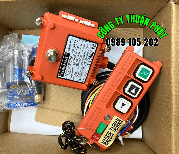 Điều khiển cầu trục 2 nút F21-2S Điều khiển cầu trục 2 nút F21-2S