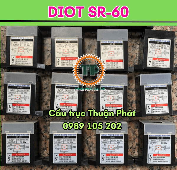 Diot chỉnh lưu SR60, Diot phanh SR60 Diot chỉnh lưu SR60, Diot phanh SR60