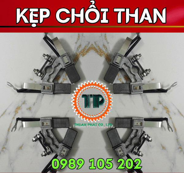 Kẹp chổi than cổ góp điện Kẹp chổi than cổ góp điện