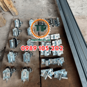 Máng C treo cáp điện cầu trục Máng C treo cáp điện cầu trục