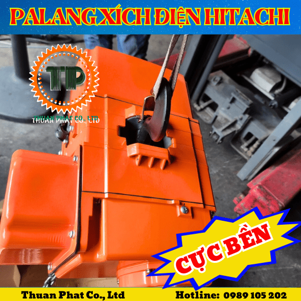 Palang xích điện Hitachi 500kg Palang xích điện Hitachi 500kg