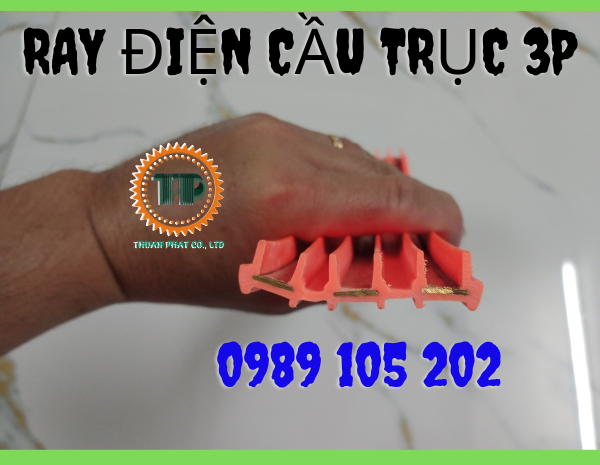 Ray điện an toàn cầu trục 3P 50A Ray điện an toàn cầu trục 3P 50A