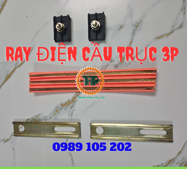 Ray điện an toàn cầu trục 3P50A Ray điện an toàn cầu trục 3P50A