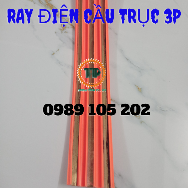 Ray điện an toàn cầu trục 3P50A Ray điện an toàn cầu trục 3P50A