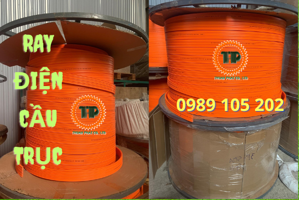 Ray điện an toàn cầu trục 3P 50A Ray điện an toàn cầu trục 3P 50A