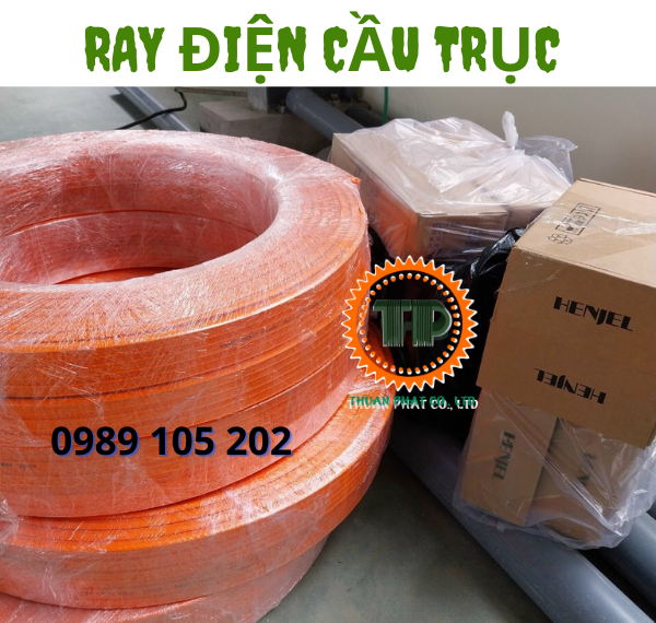Ray điện an toàn cầu trục 3P 50A Ray điện an toàn cầu trục 3P 50A