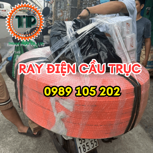 Ray điện an toàn cầu trục 4 pha 50 ampe Ray điện an toàn cầu trục 4 pha 50 ampe