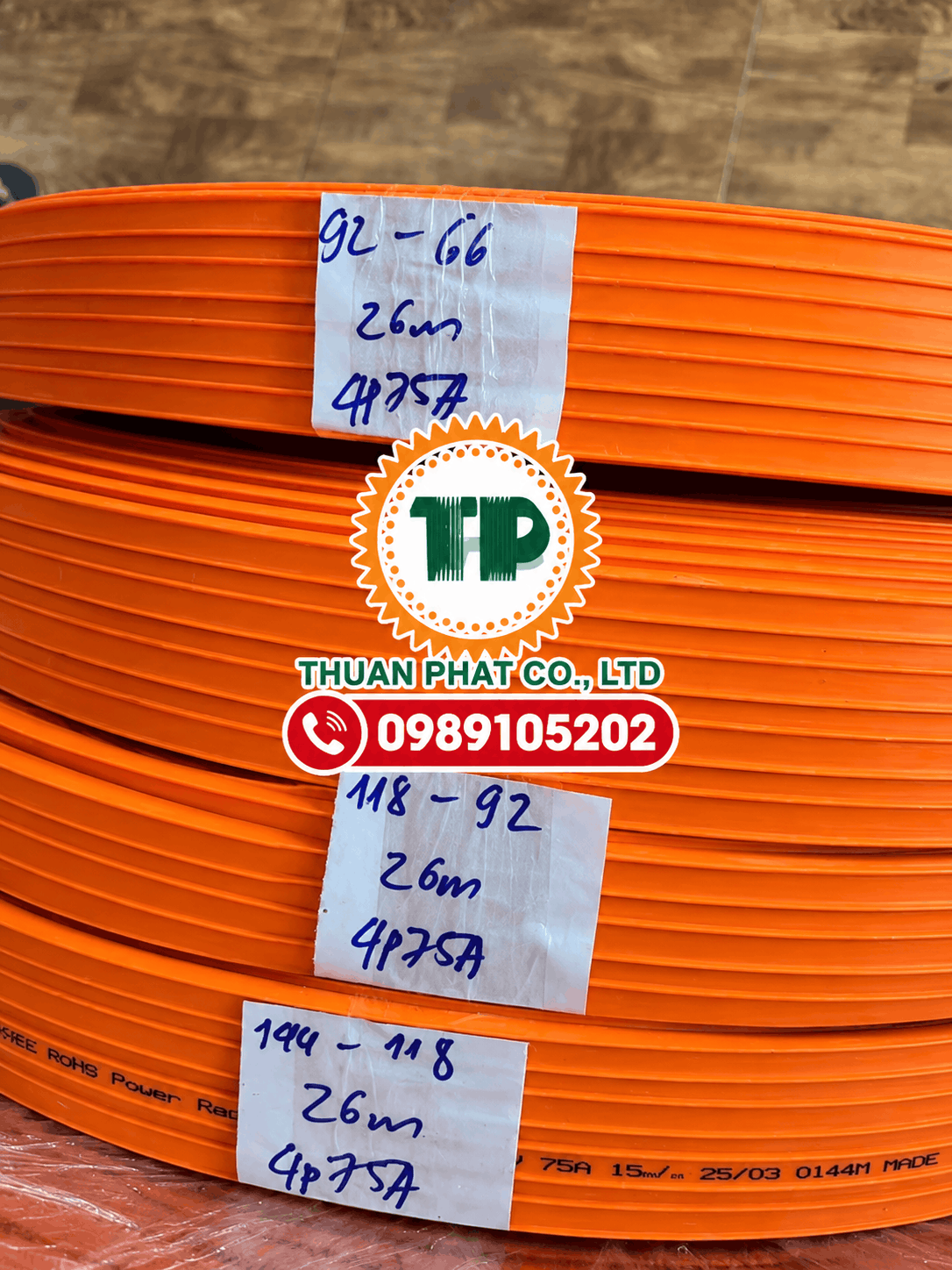 Ray điện an toàn cầu trục 4P-75A Ray điện an toàn cầu trục 4P-75A