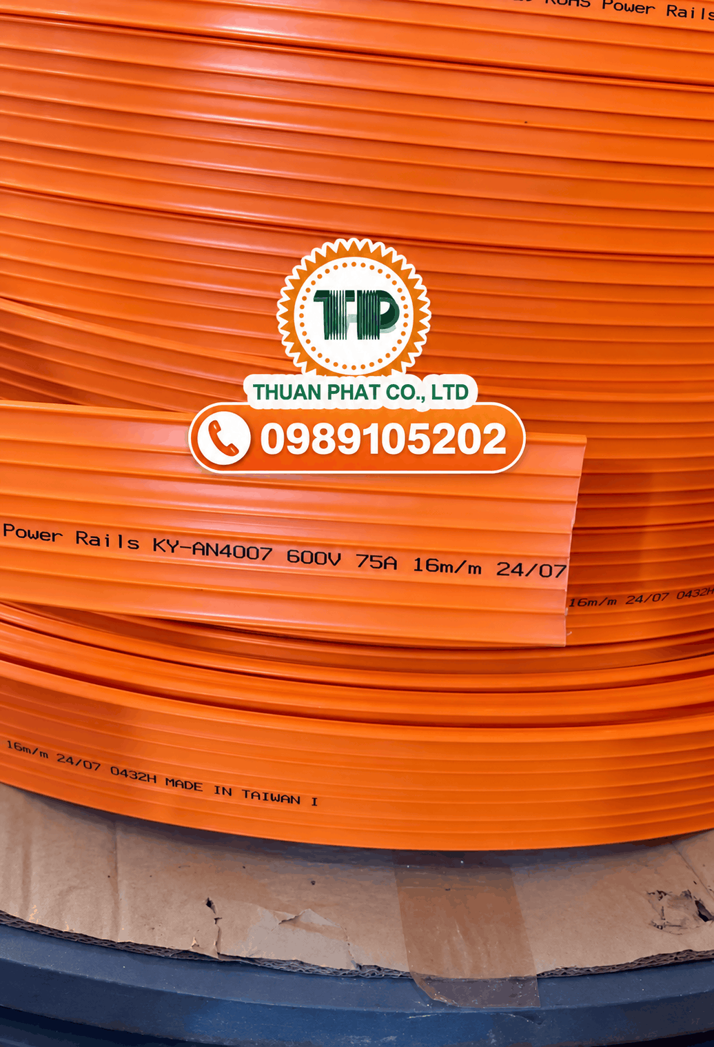 Ray điện an toàn cầu trục 4P-75A Ray điện an toàn cầu trục 4P-75A