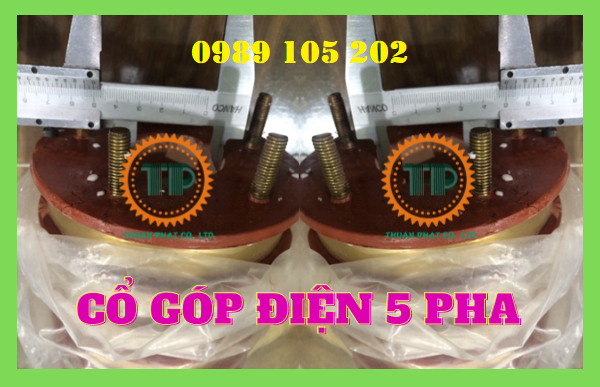 Cổ góp điện 5 pha Cổ góp điện 5 pha