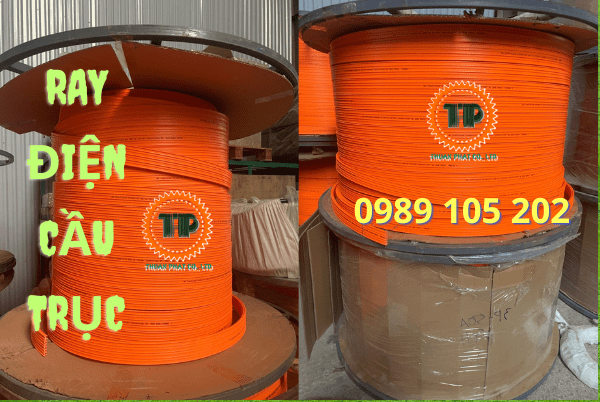 Ray cáp điện cầu trục Ray cáp điện cầu trục