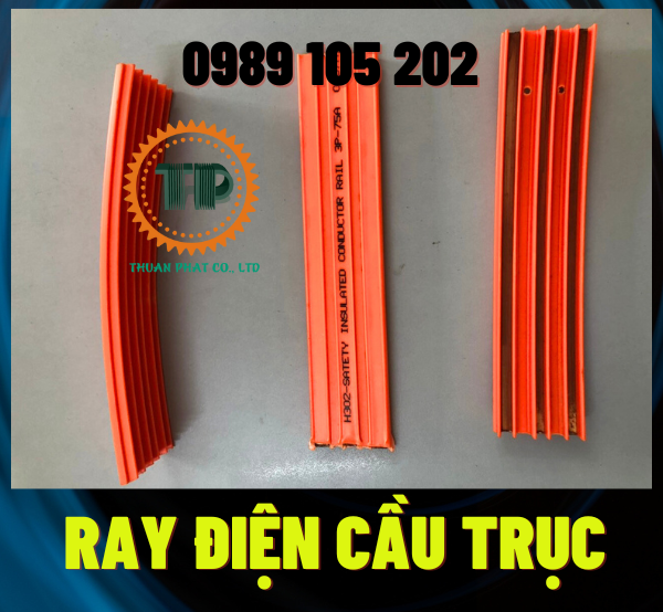 Ray điện cầu trục 3P-100A Ray điện cầu trục 3P-100A